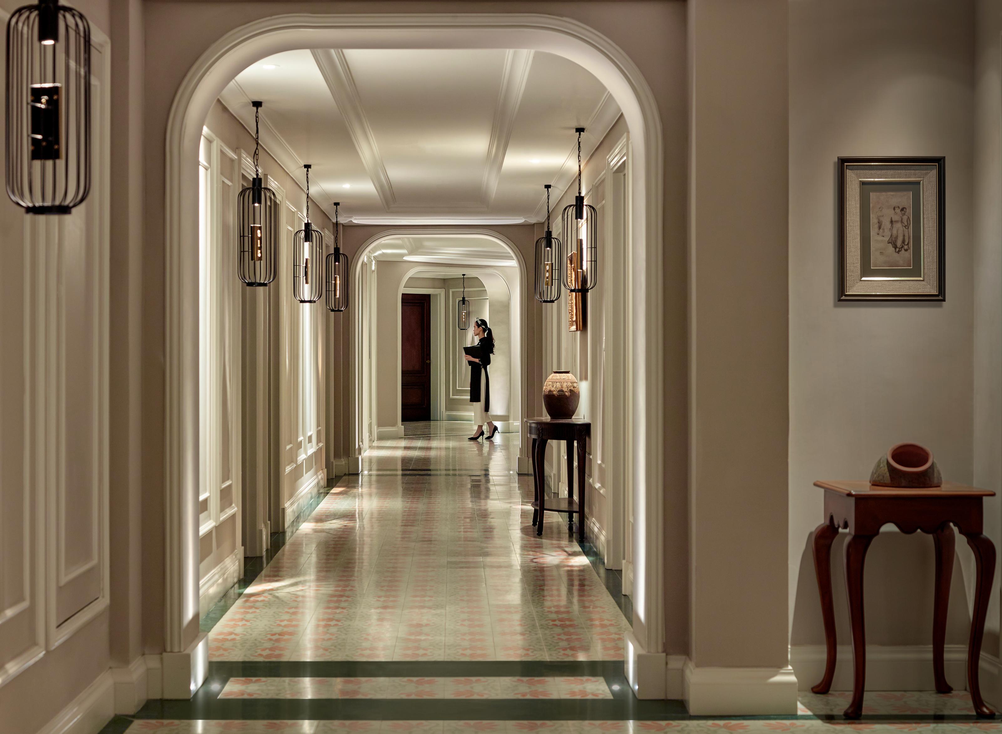 Hotel Perle D'Orient Cat Ba - Mgallery Chan Chau Eksteriør billede A corridor at the Mandarin Oriental, London
